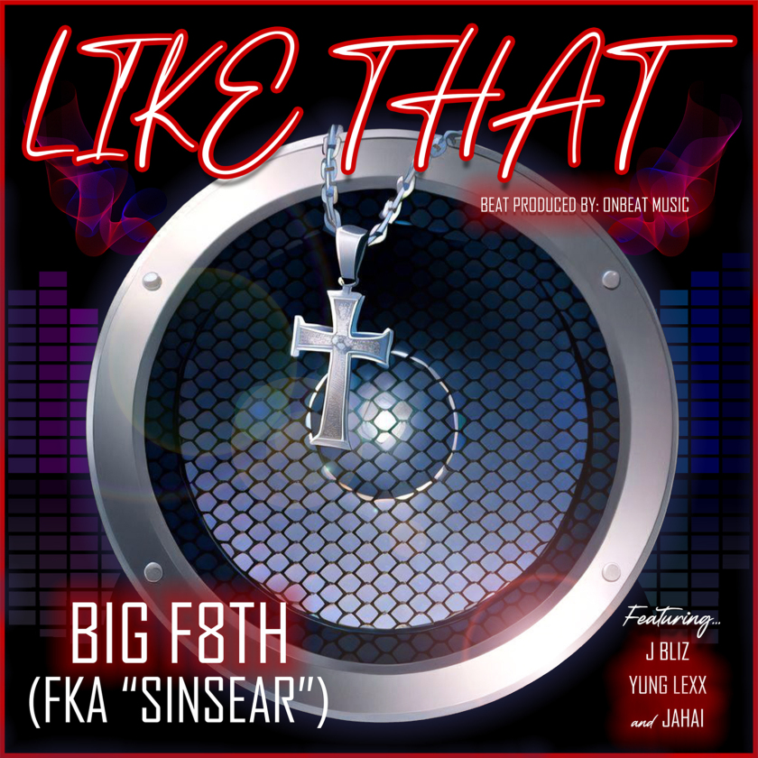 album cover rap red black